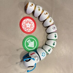 Fisher-Price Code-a-Pillar with White and Blue Segments